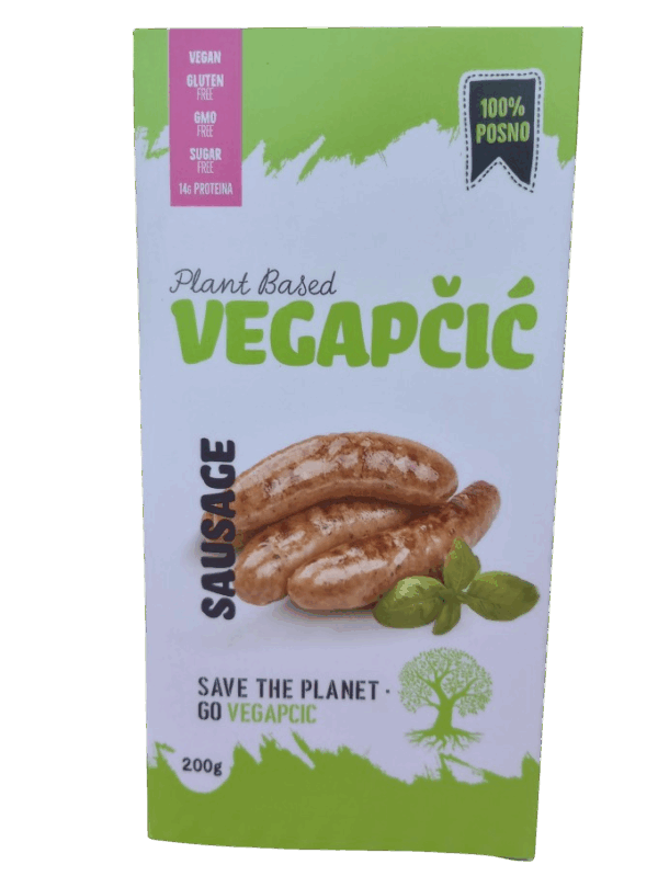 Vegapčić Kobasice Kutija Prednja Strana