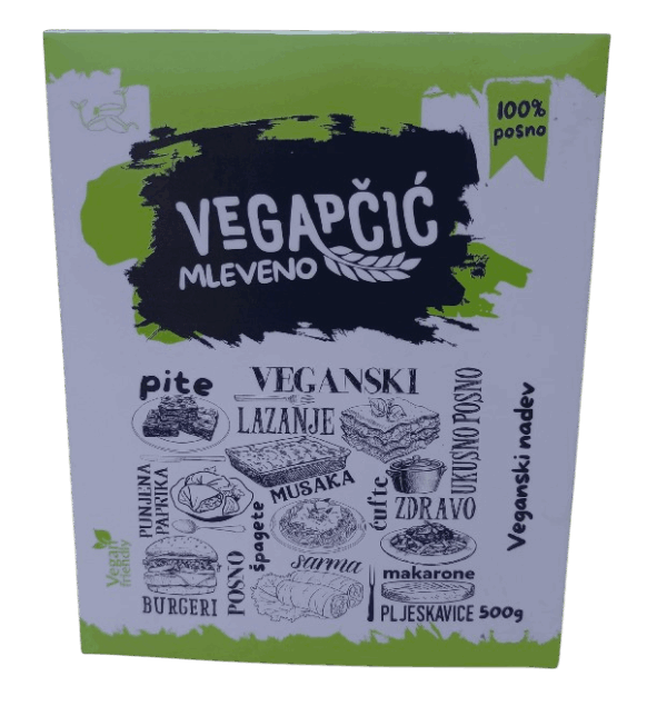 Vegapčić Mleveno Meso Pakovanje Prednja Strana