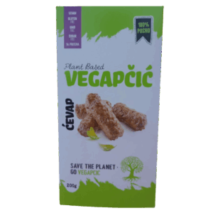Vegapčić ćevap kutija prednja strana